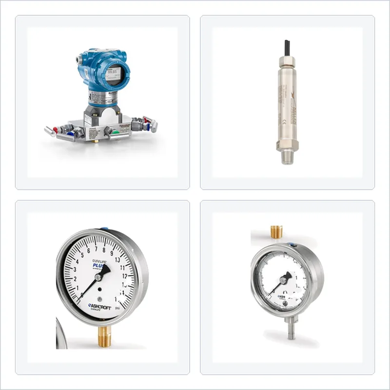 Pressure instruments collage