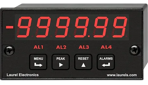 Laurel Electronics Laureate Ohm Panel Meter