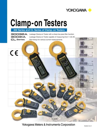 Yokogawa CL300 Series Clamp-On Testers