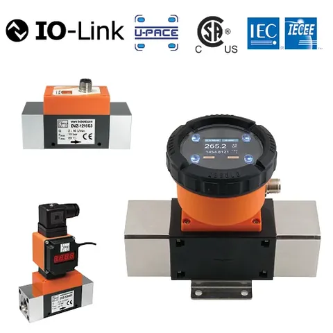 Kobold DVZ Series Compact Vortex Flow Meter