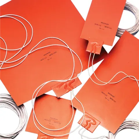 Watlow Wire Wound Element Silicone Rubber Flexible Heaters