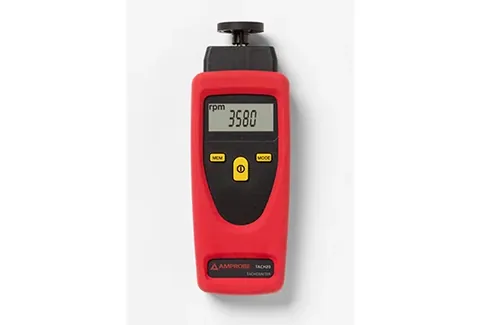 Amprobe TACH-20 Contact and Non-Contact Combo Tachometer