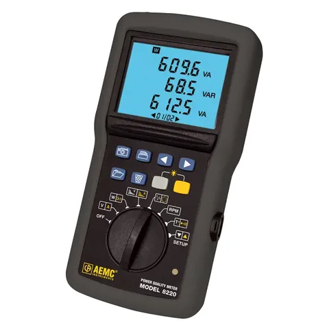 AEMC 8220 Power Quality Analyzer & Meter