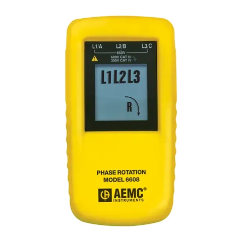 AEMC Model 6610 Non-Contact Phase Rotation Meter
