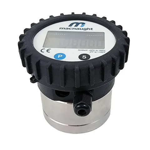 Macnaught MX Series Positive Displacement Oval Gear Flow Meter