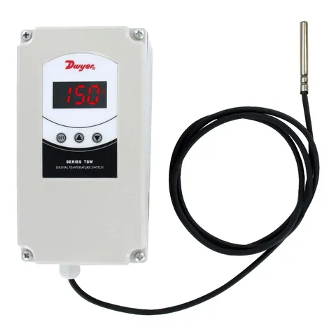 Dwyer Series TSW Weatherproof Digital Temperature Switch