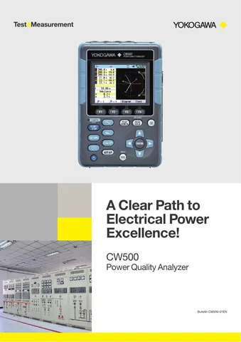 Yokogawa CW500 Power Quality Analyzer