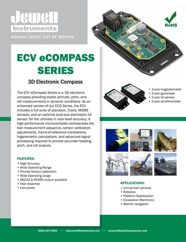 Jewell Instruments ECV Series eCompass