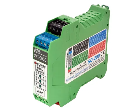 Alliance Sensors Group SC-200 DIN-Rail LVDT Signal Conditioner