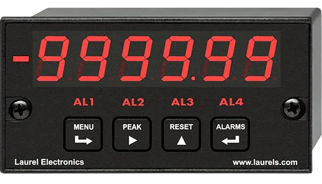 Laurel Electronics Laureate Ohm Panel Meter