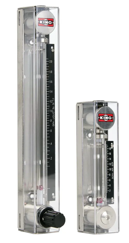 King Instrument 7430 / 7440 Series Glass Tube Rotameter