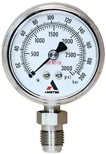 US Gauge Model 1536 Ultra High Purity Pressure Gauge