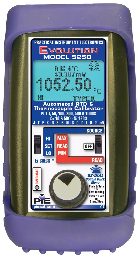 PIE 525B Automated Thermocouple and RTD Calibrator