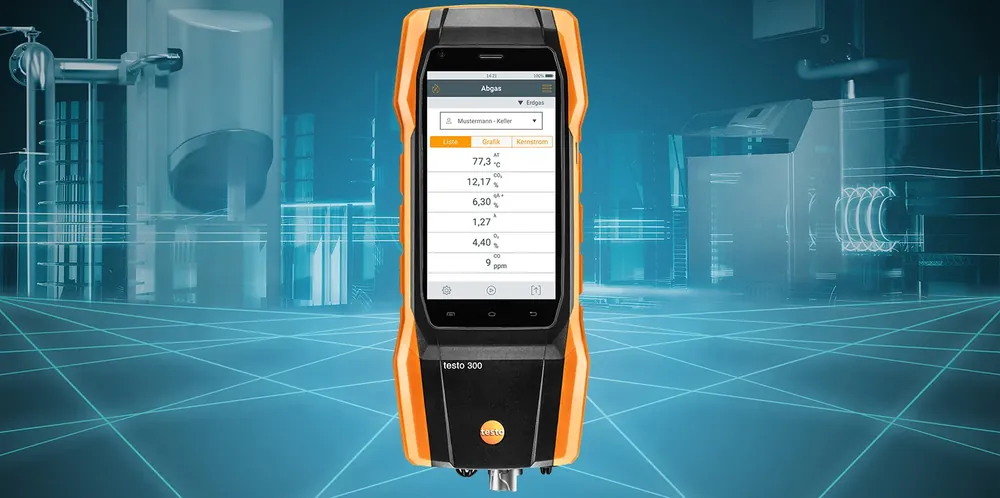 Testo 300 Combustion Analyzer