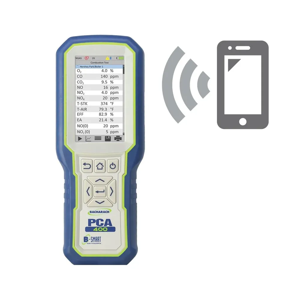 Bacharach PCA400 Combustion and Emissions Analyzer