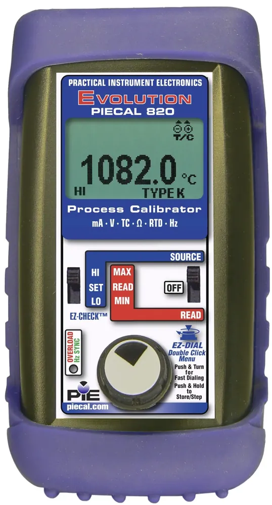 PIE 820 / 820PM Multifunction Process Calibrator