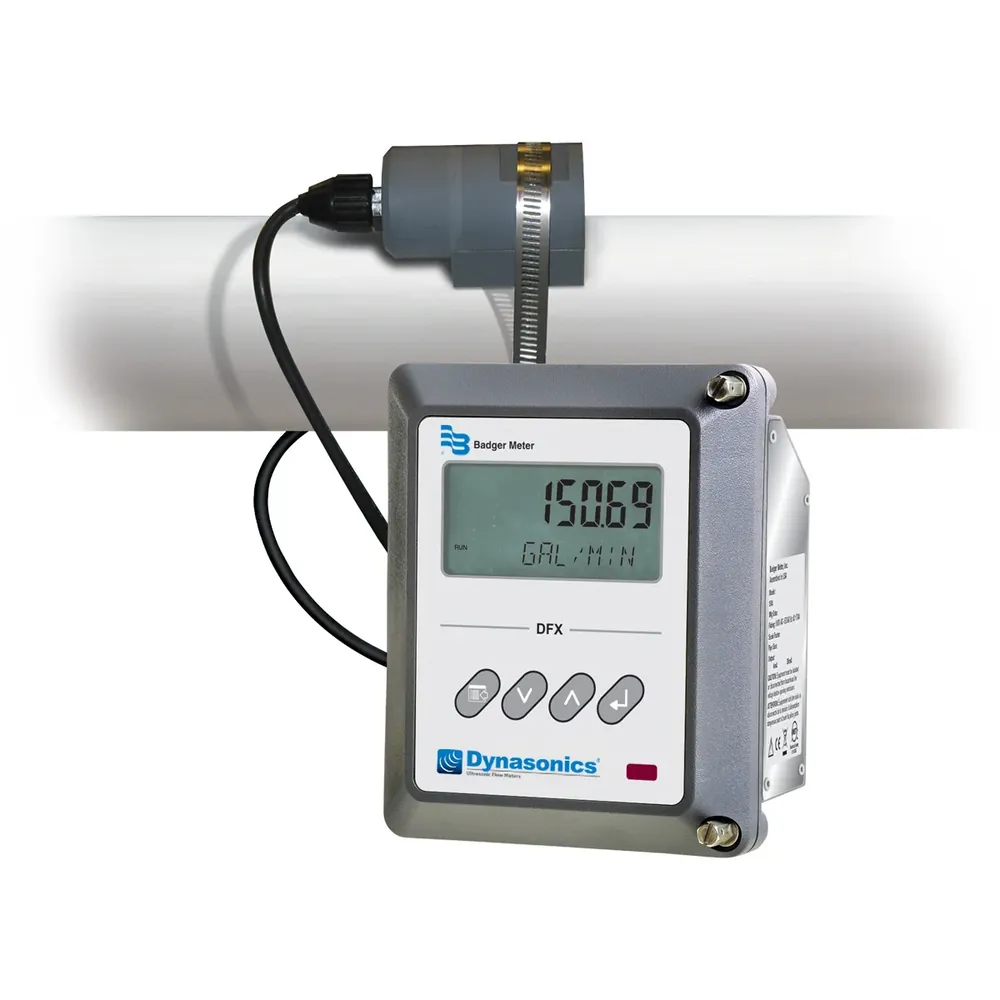 Dynasonics Series DFX Doppler Ultrasonic Flow Meter