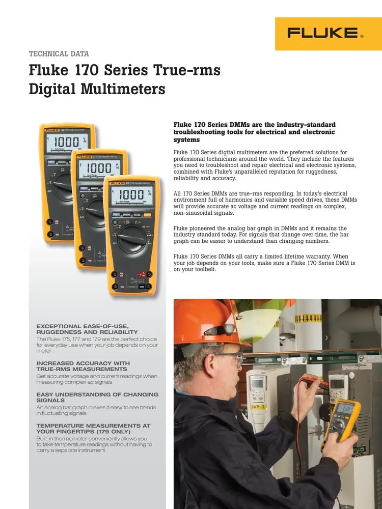 Multímetro digital Fluke 179 True-RMS