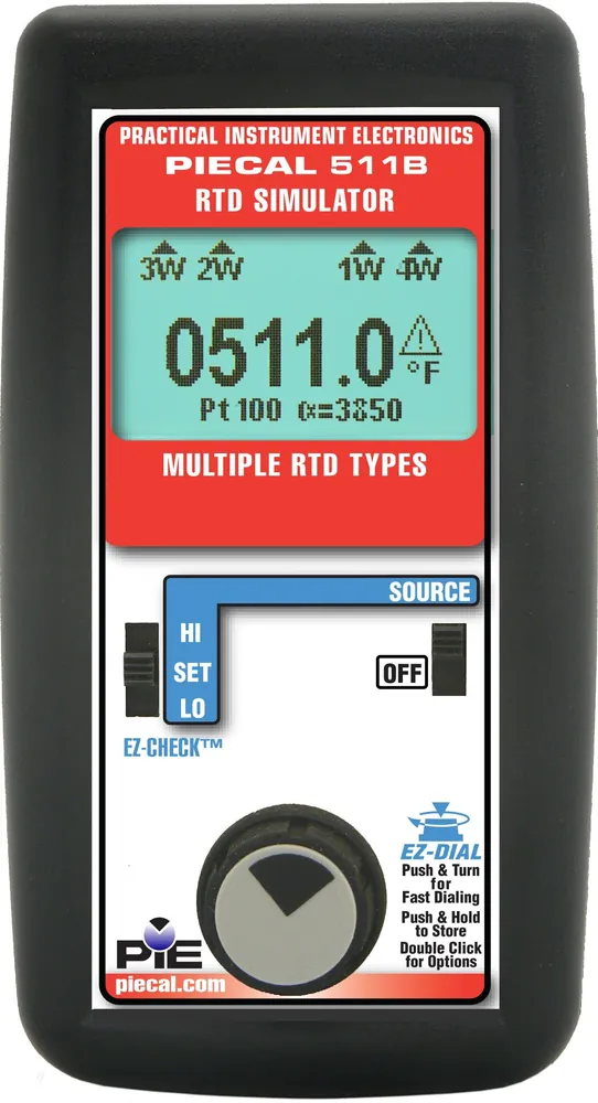 PIE 510B/511B RTD Simulators