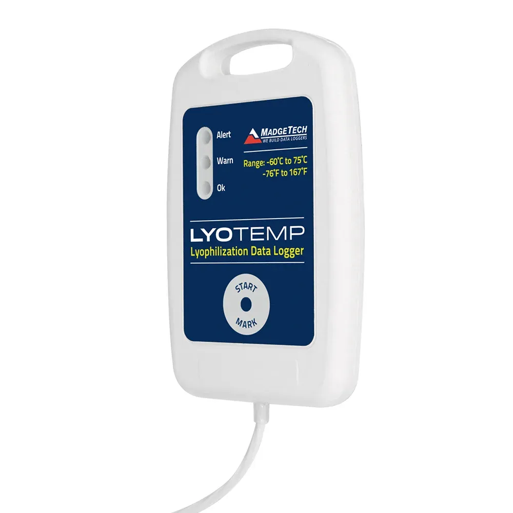 MadgeTech LyoTemp Data Logger for Lyophilization