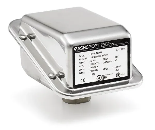 Ashcroft G Series Pressure Switch