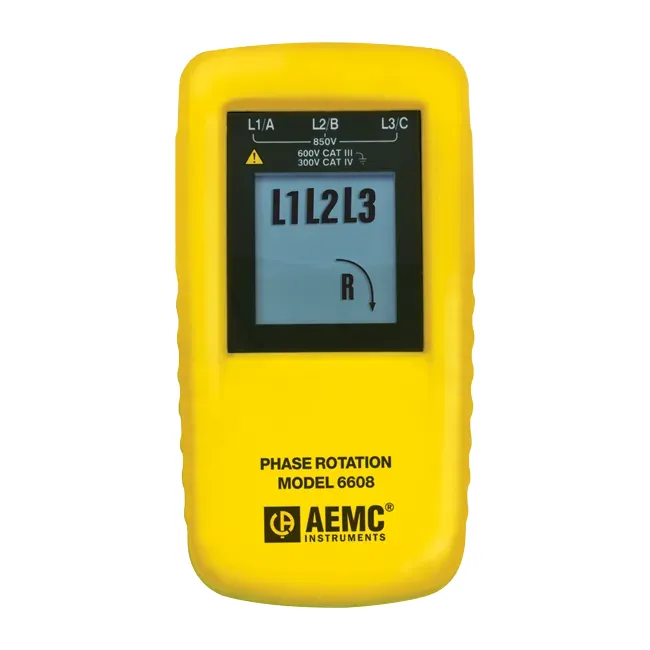 AEMC Model 6610 Non-Contact Phase Rotation Meter