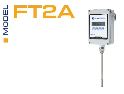 Fox Thermal Instruments FT2A Thermal Mass Flow Meter