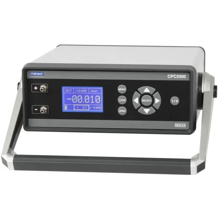 Mensor CPC2000 Portable Low-Pressure Controller with Integrated Pressure Generation
