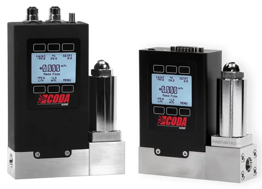 Alicat Scientific CODA Coriolis Mass Flow Meters and Controllers