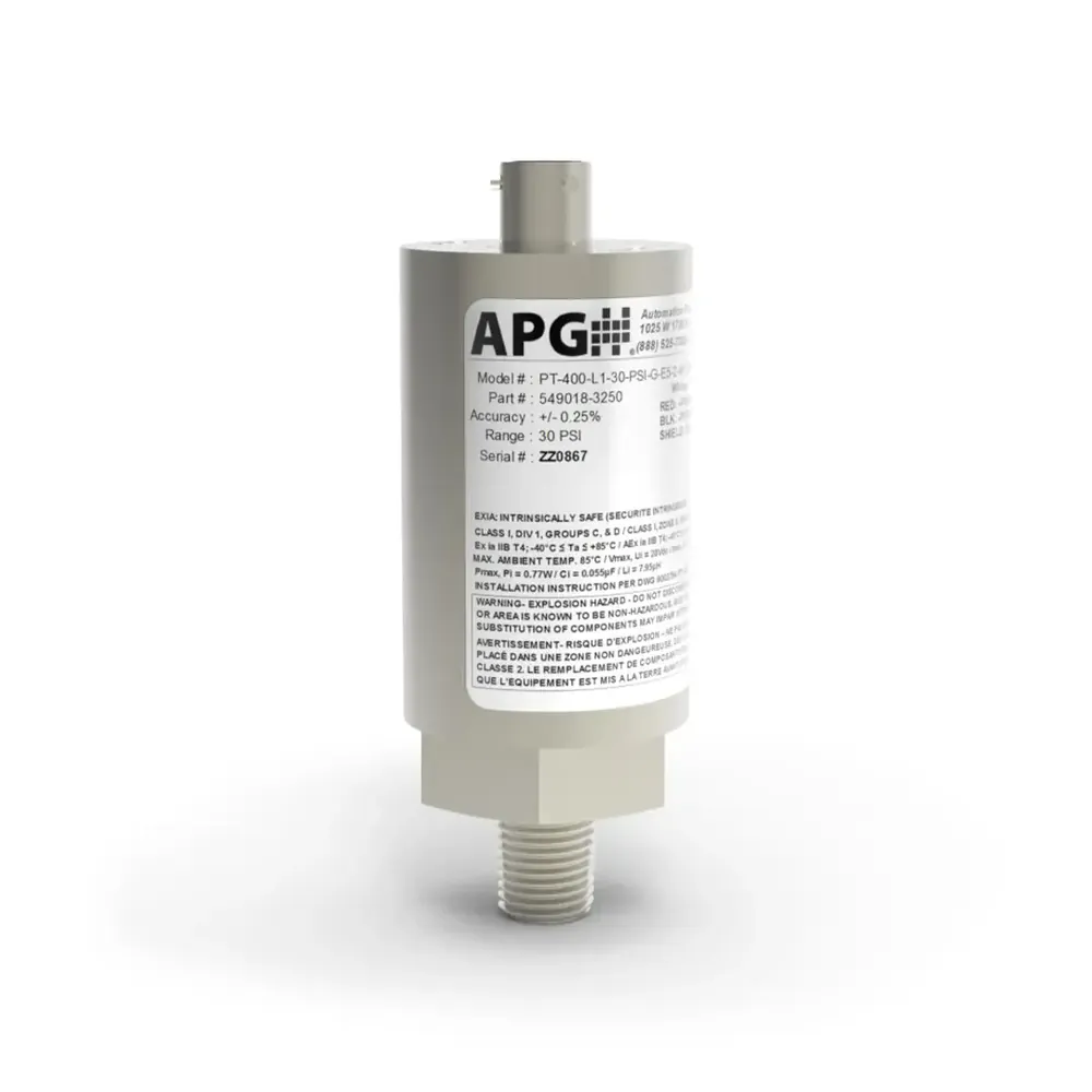 APG Automation Products Group PT-400 Pressure Transducer