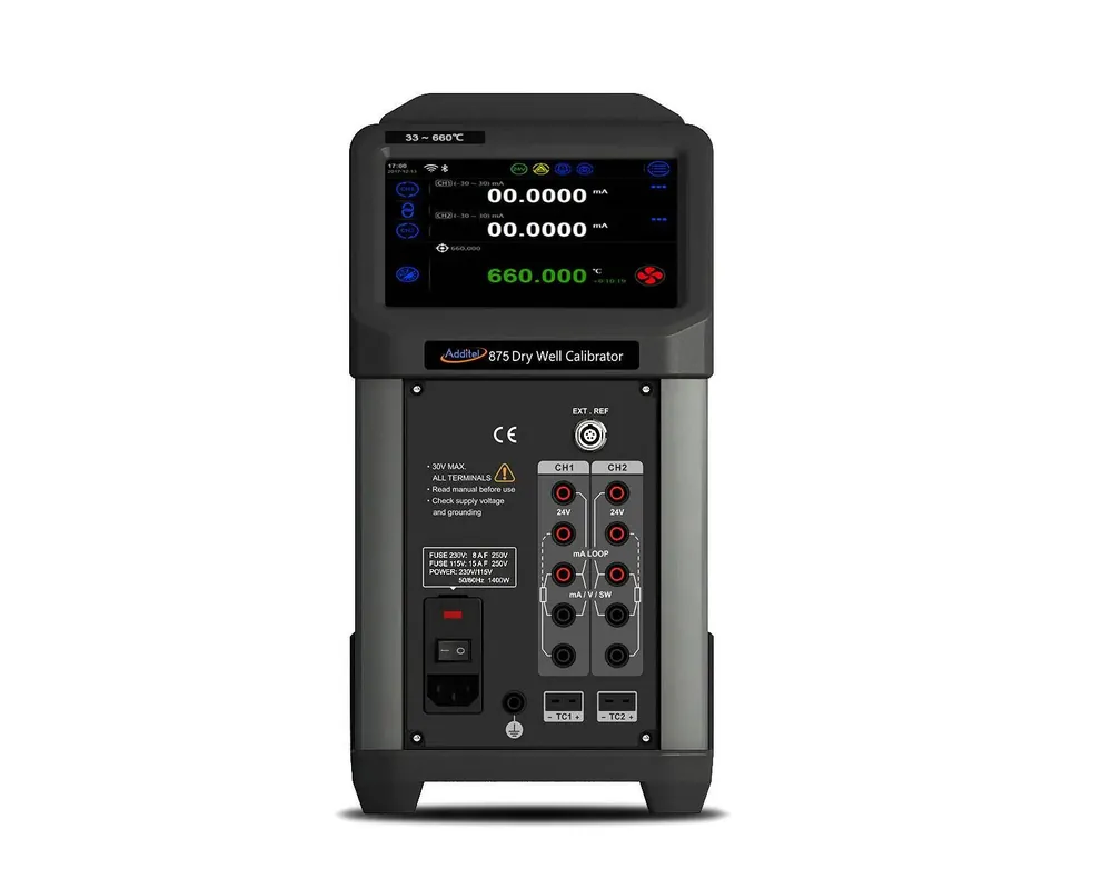 Additel ADT875 Dry Well Temperature Calibrator