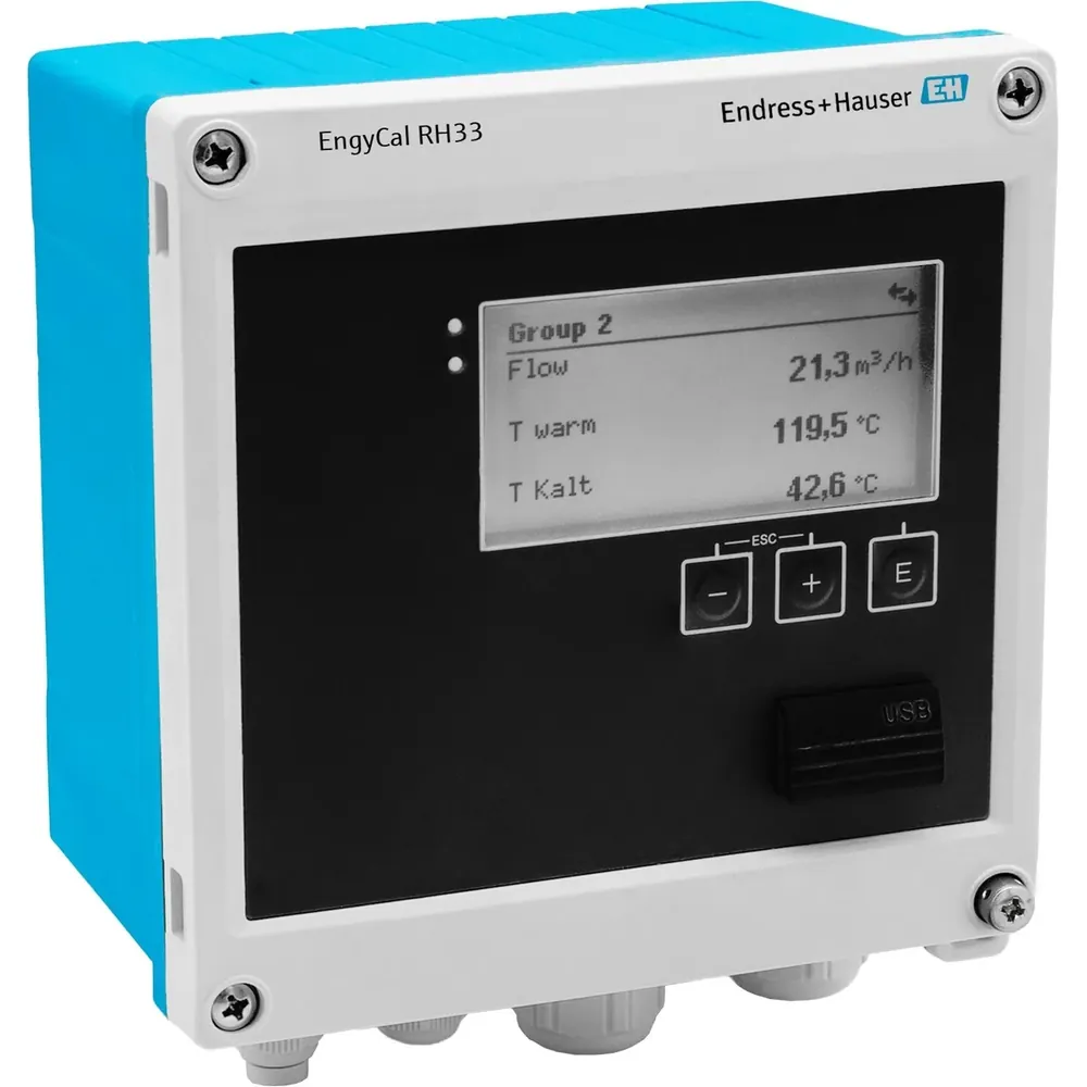 Endress+Hauser EngyCal RH33 BTU Meter
