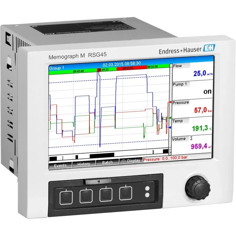Endress+Hauser Memograph M RSG45 Advanced Data Manager
