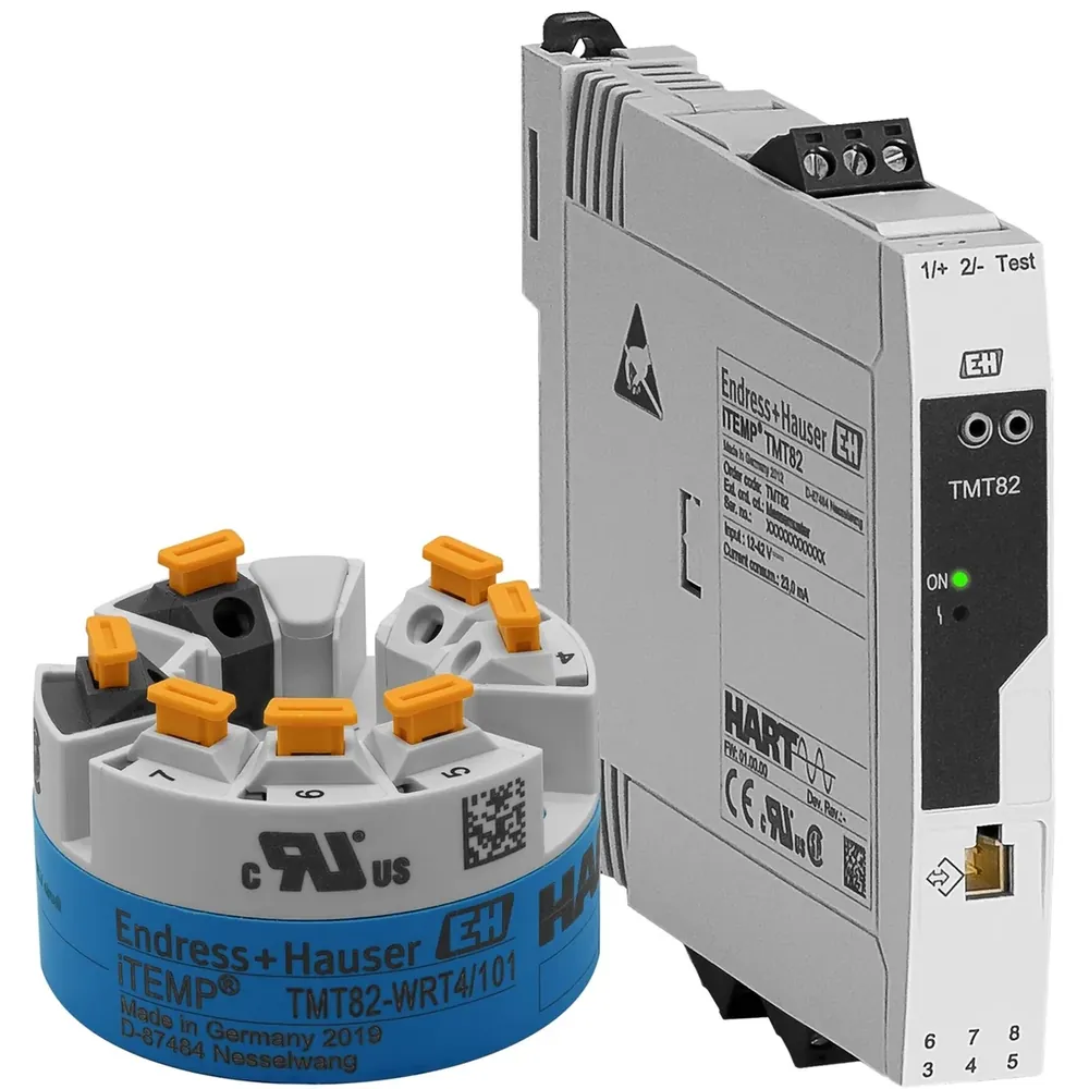 E+H iTEMP TMT82 Temperature Transmitter