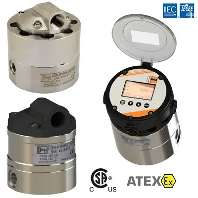 Kobold DON-H Series Oval Gear Flow Meter